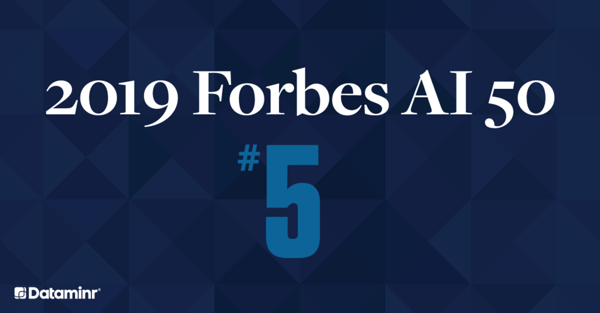 Dataminr Ranked Number 5 on the Forbes AI 50 List